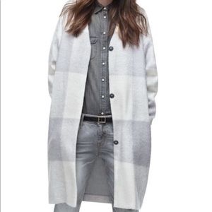 Adam Lippes Gently used oversized wool coat. Dress it up or down.